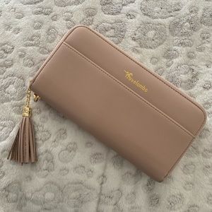Travelambo Leather Wallet & Wristlet